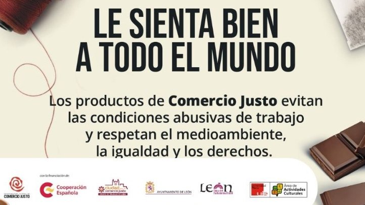 Actividades Día Mundial del Comercio Justo en León