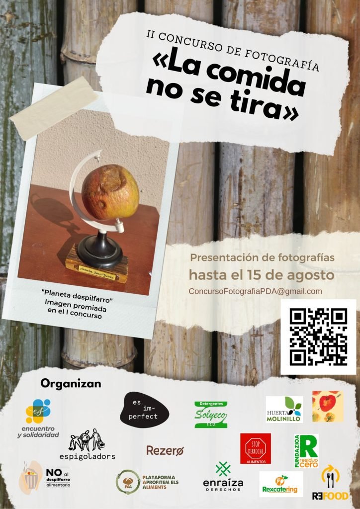 Consurso Fotográfico La comida no se tira cartel