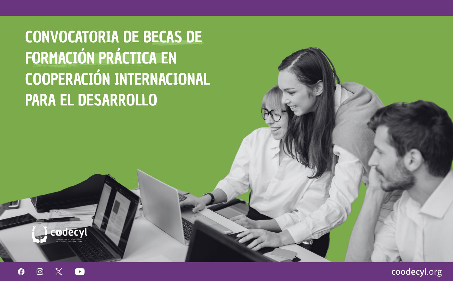 Convocatoria de becas de formación práctica en cooperación internacional para el desarrollo