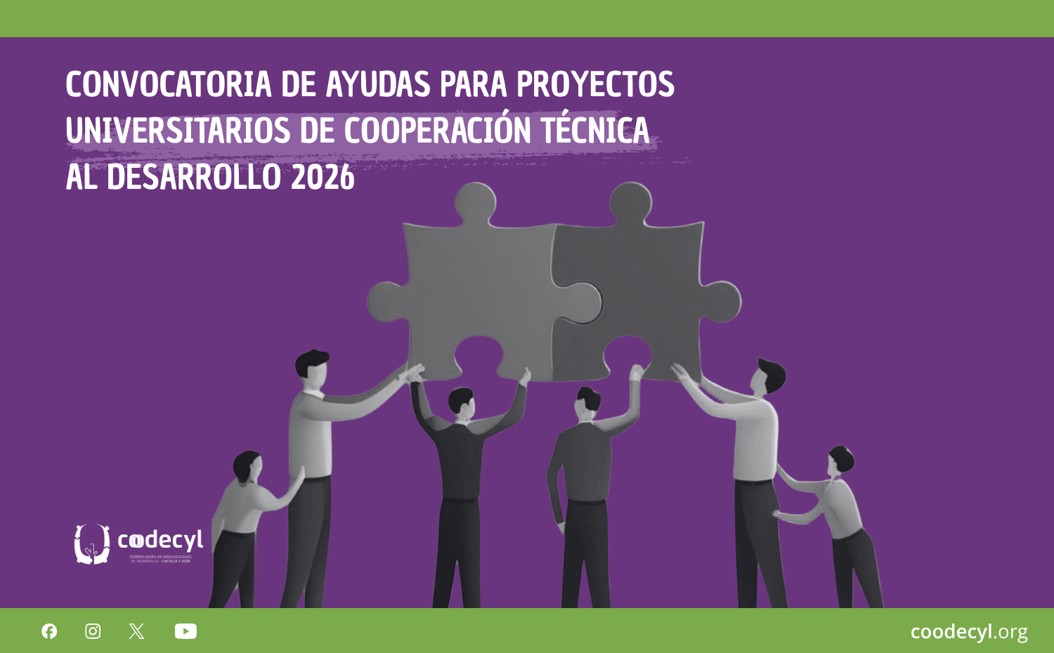 Convocatoria de ayudas para proyectos universitarios de cooperación técnica al desarrollo 2026