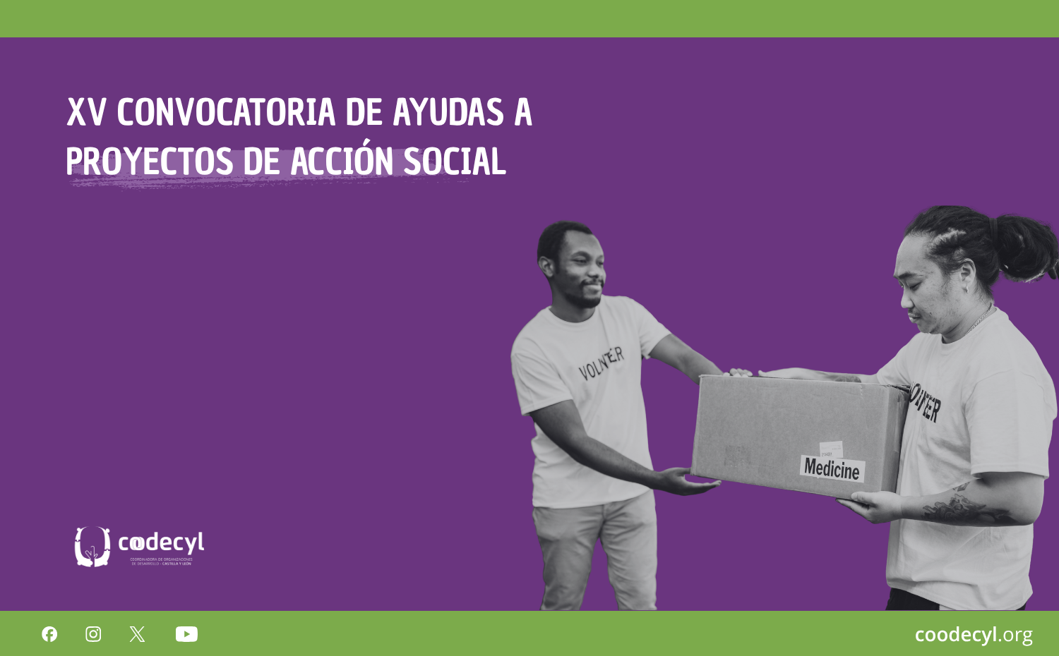 XV Convocatoria de Ayudas a Proyectos de Acción Social