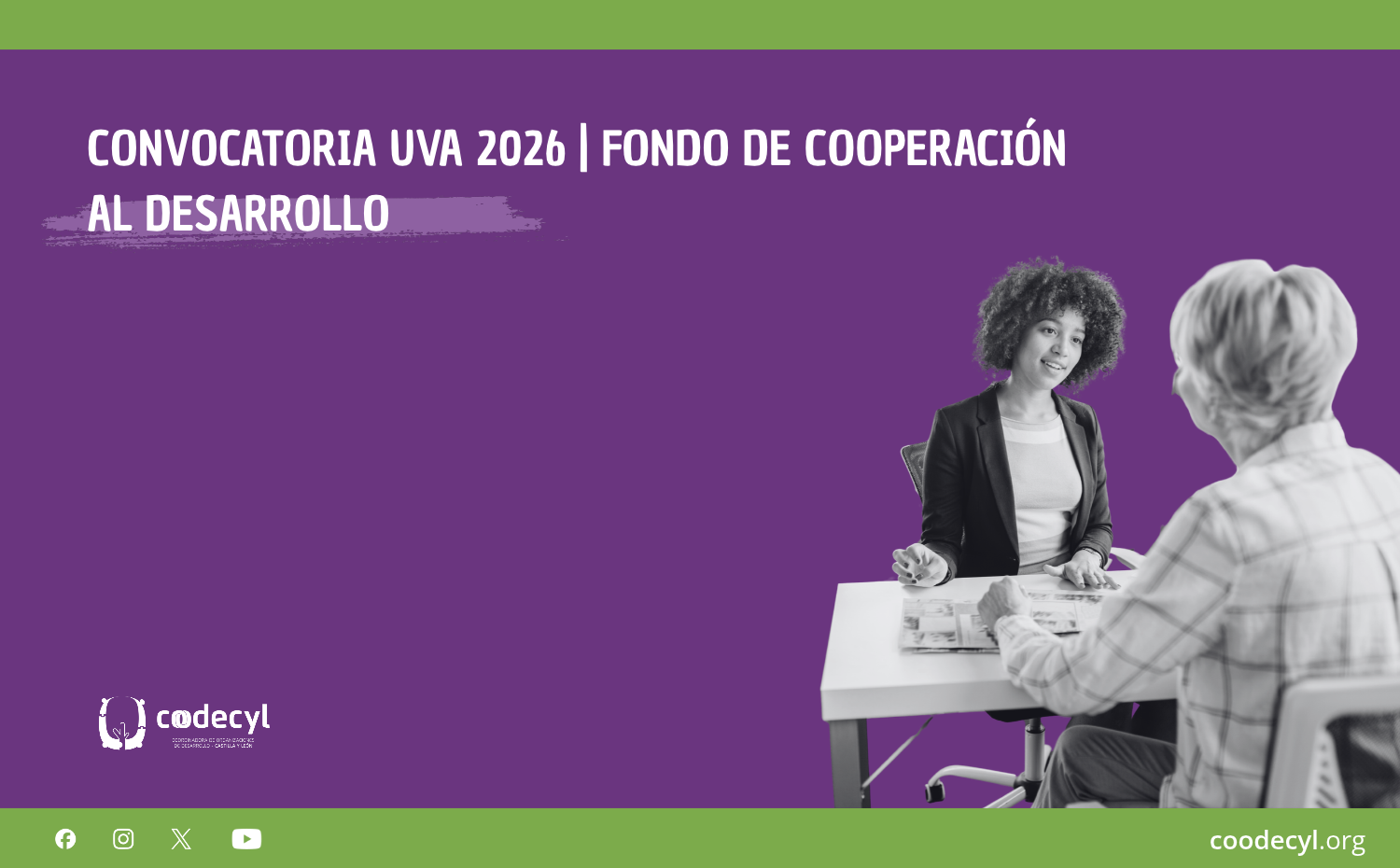 CONVOCATORIA UVa 2026 | FONDO DE COOPERACIÓN AL DESARROLLO